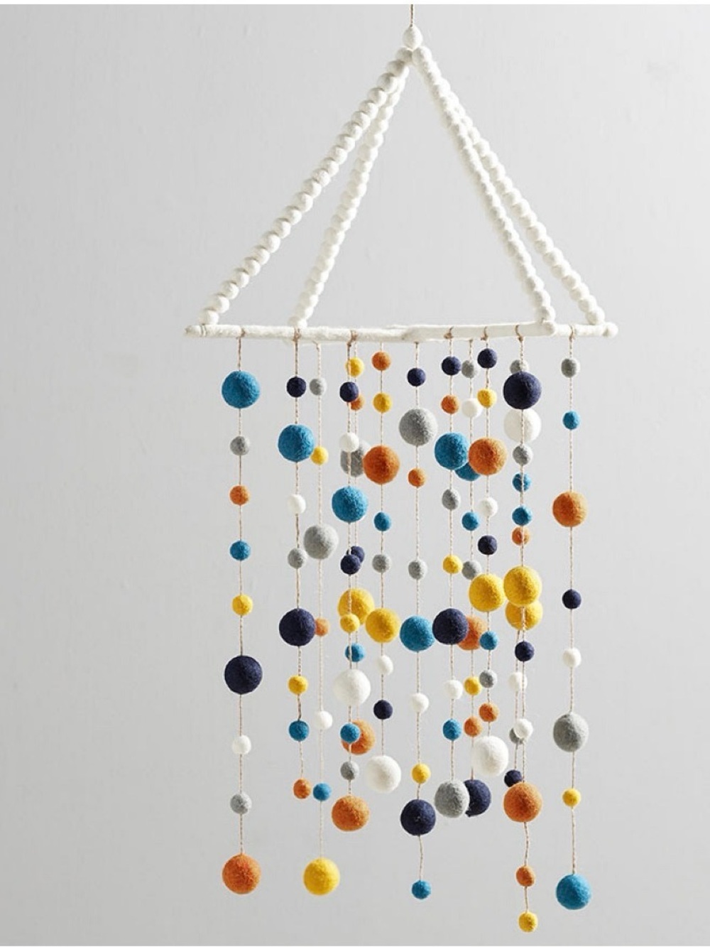 NWT west elm x pbk Felted Pom-Pom Mobile